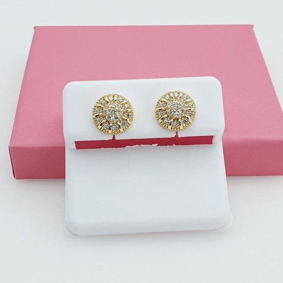 "925 Sterling Silver Cubic Zirconia Earrings, U19254621 - Picture 9 of 11